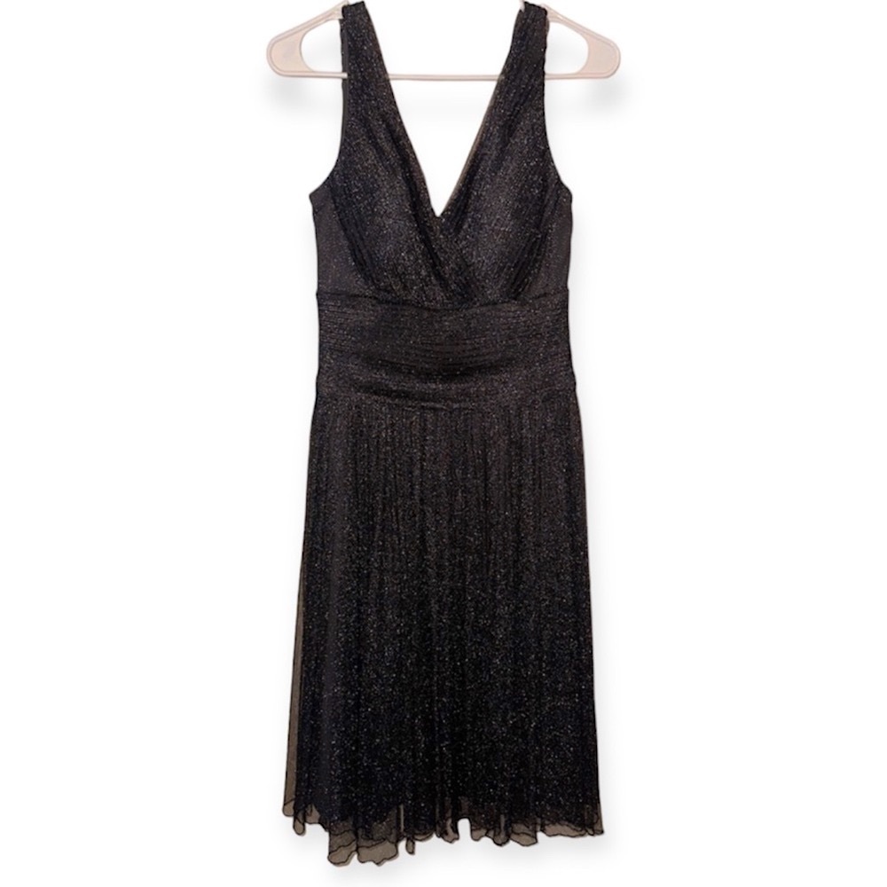 EUC Coldwater Creek Black Sparkly Dress